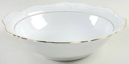 Golden Grail 9" Round Vegetable Bowl