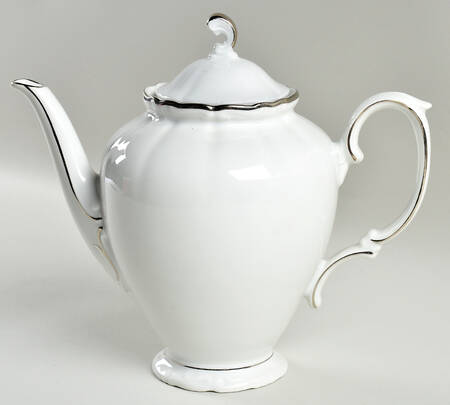 Heirloom Platinum Coffee Pot & Lid