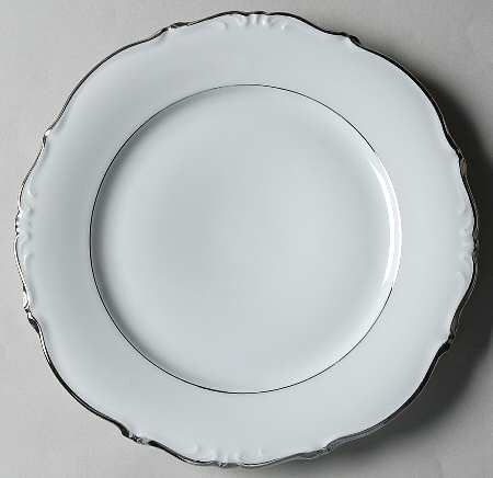 Heirloom Platinum Salad Plate