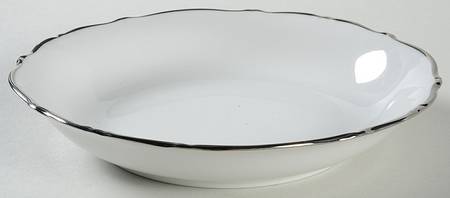 Heirloom Platinum Coupe Soup Bowl
