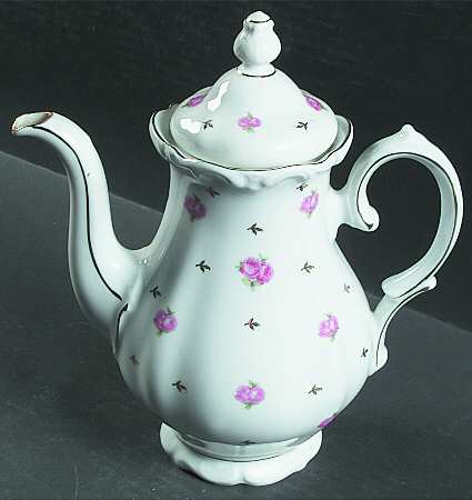 Heritage (Rosebuds) Coffee Pot & Lid