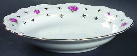 Heritage (Rosebuds) Coupe Soup Bowl