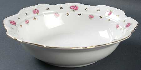 Heritage (Rosebuds) 9" Round Vegetable Bowl