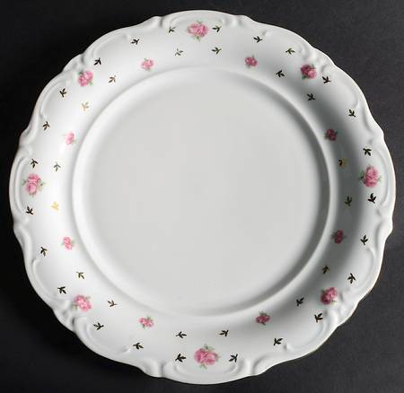 Heritage (Rosebuds) 12" Chop Plate (Round Platter)