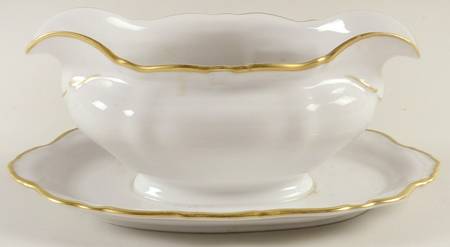 Imperial Gravy Boat with Attached Underplate
