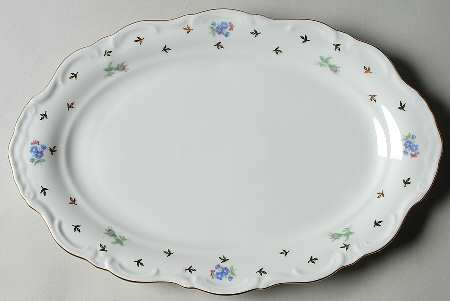Mayfield 12" Oval Serving Platter