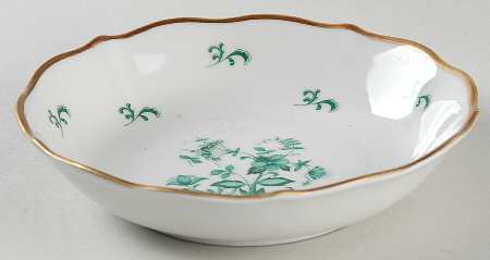 Meissen Jade Fruit/Dessert (Sauce) Bowl