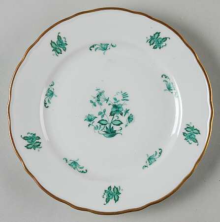 Meissen Jade Salad Plate