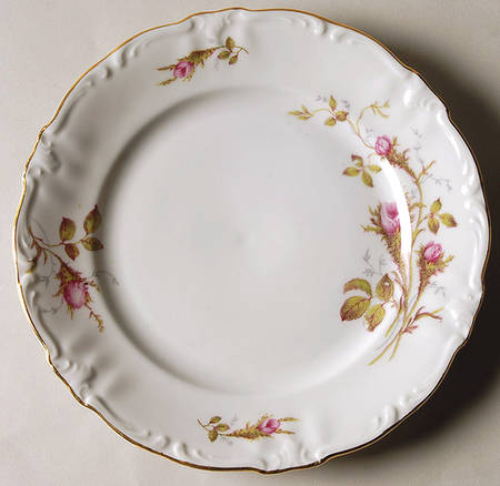 Moss Rose Salad Plate