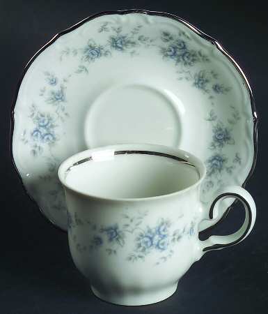 Renaissance II Flat Demitasse Cup & Saucer Set