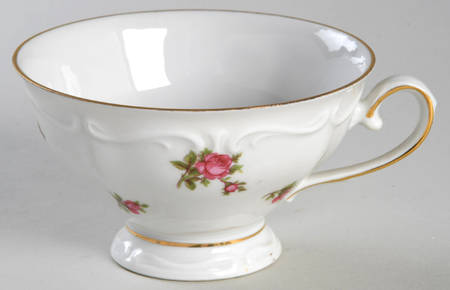 Rosebud (Rim Shape) Footed Cup