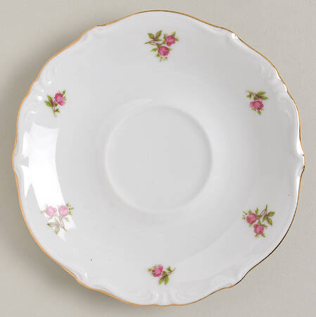 Rosebud (Rim Shape) Saucer for Footed Cup