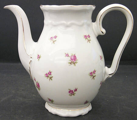 Rosebud (Rim Shape) Coffee Pot No Lid