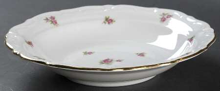 Rosebud (Rim Shape) Rim Soup Bowl