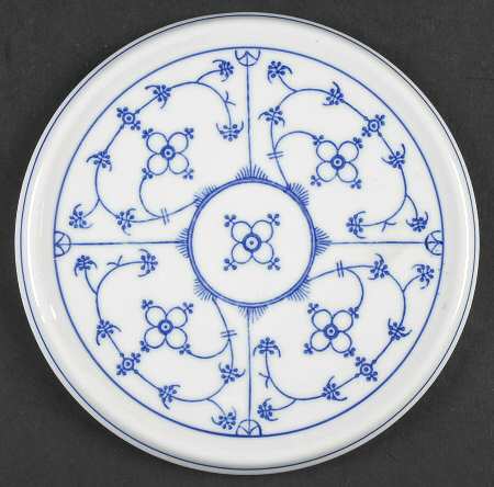Strawflower (Scalloped) Tea Tile