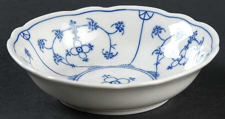 Strawflower (Scalloped) Fruit/Dessert (Sauce) Bowl