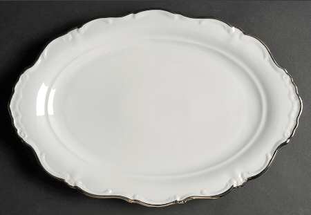 Sylvia 15" Oval Serving Platter