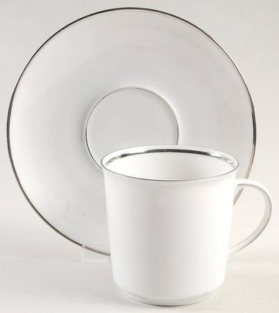 Symphony Footed Cup & Saucer Set