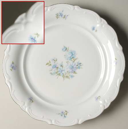 Tivoli (Scallop, Scroll Fan Edge) 12" Chop Plate (Round Platter)