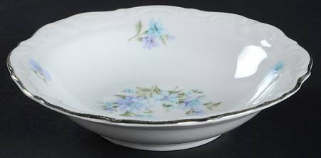 Tivoli (Scallop, Scroll Fan Edge) Fruit/Dessert (Sauce) Bowl
