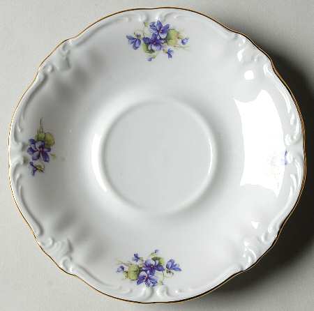 Violets Saucer