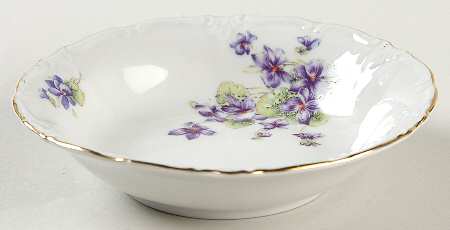 Violets Fruit/Dessert (Sauce) Bowl