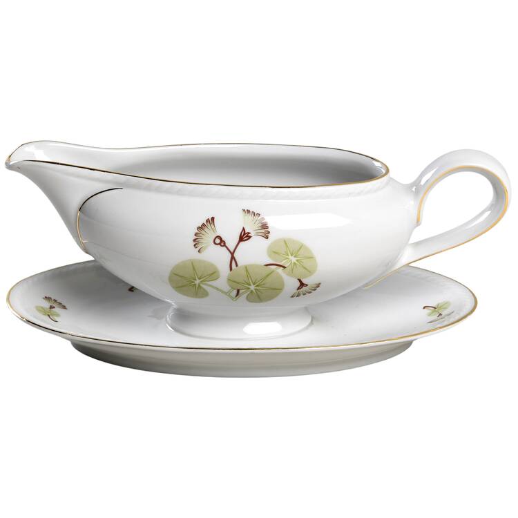 WIG102 Gravy Boat with Attached Underplate