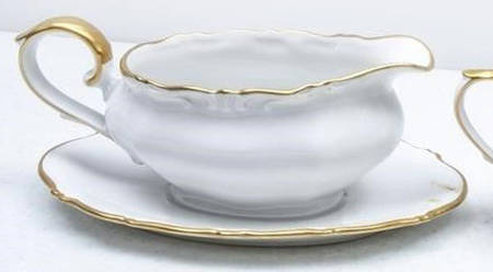 WIG107 Gravy Boat with Attached Underplate