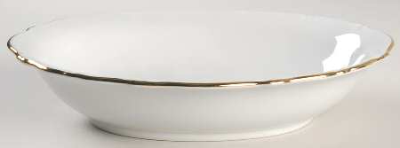 WIG107 9" Oval Vegetable Bowl