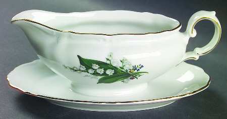 WIG108 Gravy Boat with Attached Underplate