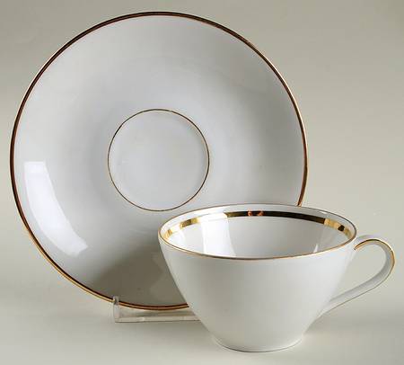 WIG109 Flat Cup & Saucer Set