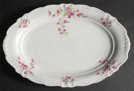 Rosalie 15" Oval Serving Platter