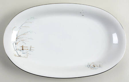 WIG12 16" Oval Serving Platter