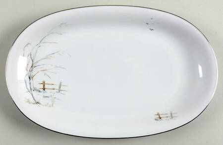 WIG12 12" Oval Serving Platter