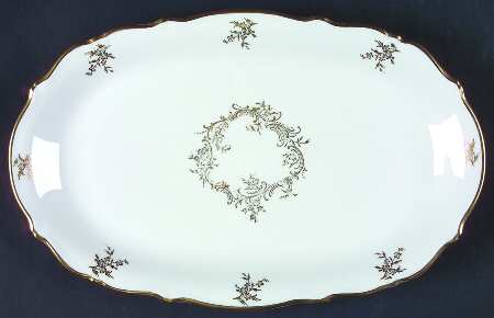 WIG123 12" Oval Serving Platter