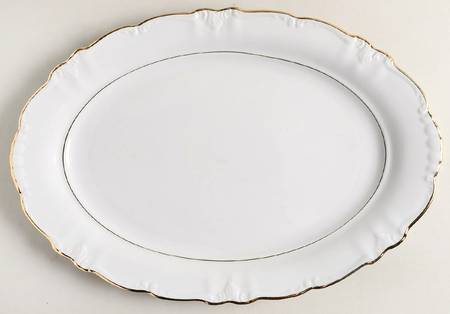 Heirloom Gold 13" Oval Serving Platter