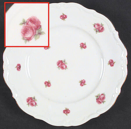 WIG163 Salad Plate