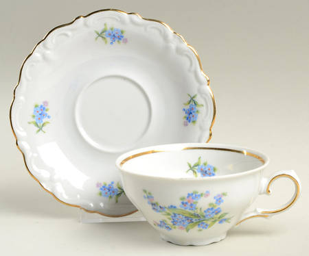 WIG176 Flat Cup & Saucer Set