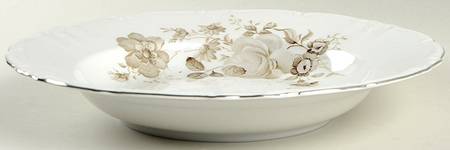 Grand Rose Rim Soup Bowl