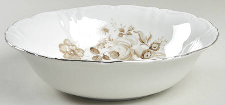Grand Rose 9" Round Vegetable Bowl
