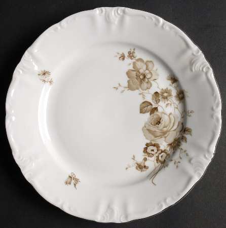 Grand Rose Salad Plate