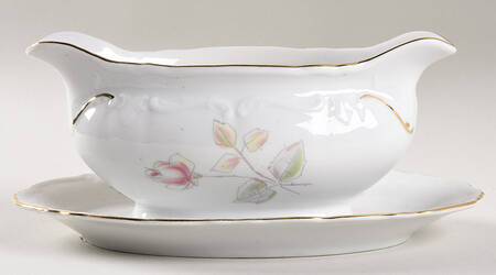 WIG21 Gravy Boat with Attached Underplate