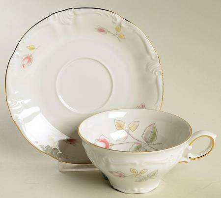 WIG21 Flat Cup & Saucer Set by Winterling - Bavaria