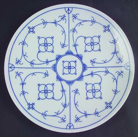 Strawflower (Smooth) Coupe Luncheon Plate