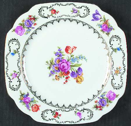 WIG40 Square Salad Plate