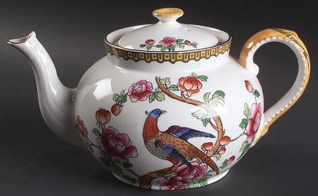 Pheasant (Smooth) Teapot & Lid
