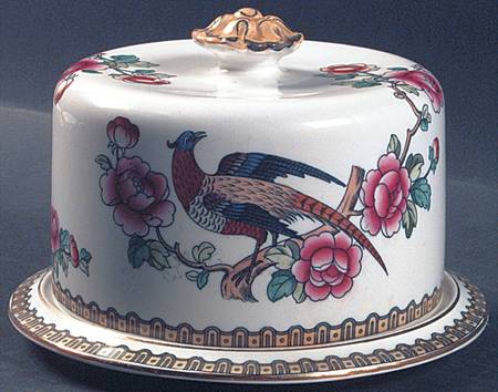 Pheasant (Smooth) Round Cheese Dish & Lid