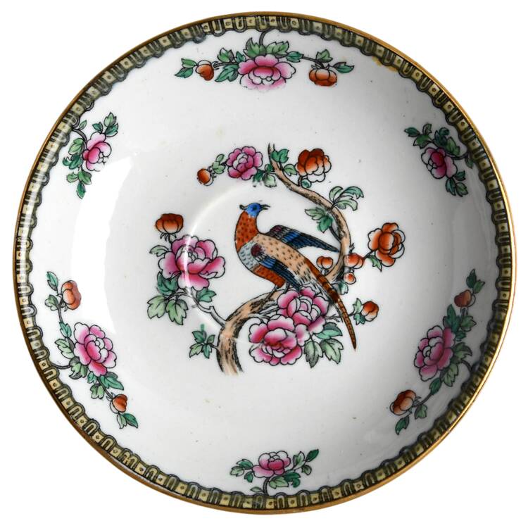 Pheasant (Smooth) Saucer for Flat Demitasse Cup