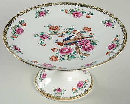 Pheasant (Smooth) 9" Pedestal Cake Stand