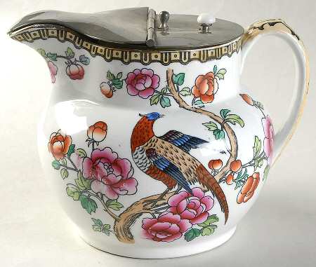 Pheasant (Smooth) 40 Oz Metal Pitcher & Lid